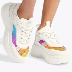 Kurt Geiger Kensington Pump Platform Sneaker Women's Size 41/10